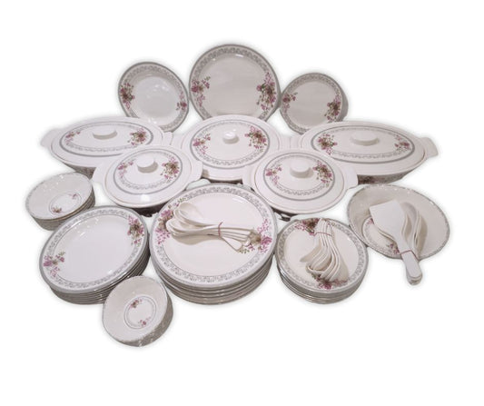Melamine dinner set - 72 Service Dinner Set 8/8 persons serving Strong quality with good Looking I,10 - ValueBox