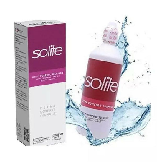 Solite Contact Lens Care Solution 120ML / 360ML Multi-Function - ValueBox