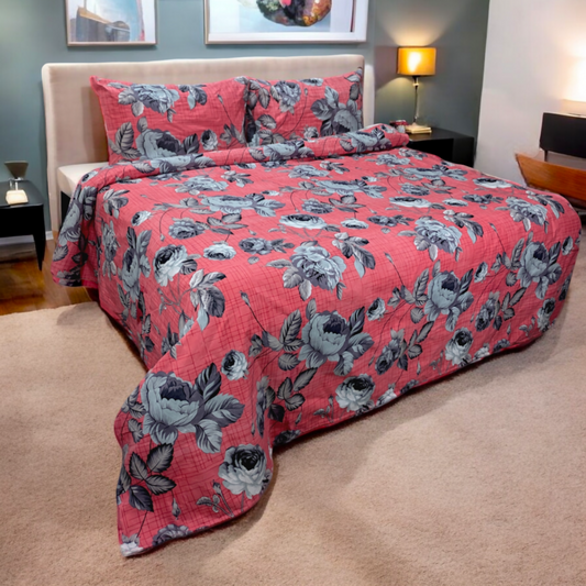 Floral Double Bedsheet