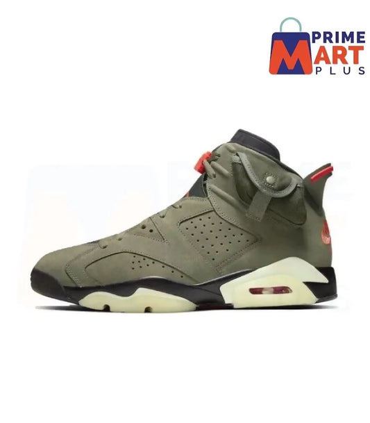 AIR JORDAN 6 TRAVIS SCOTT MEDIUM OLIVE (Replica)®