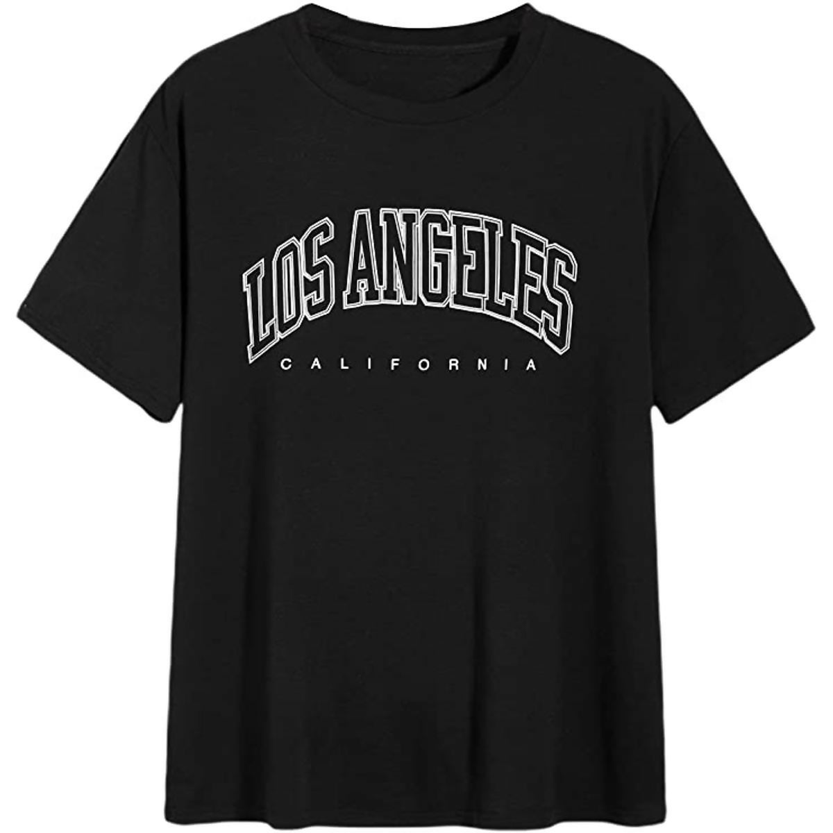 Khanani's Cotton LA Black tshirt for men - ValueBox