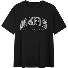 Khanani's Cotton LA Black tshirt for men - ValueBox
