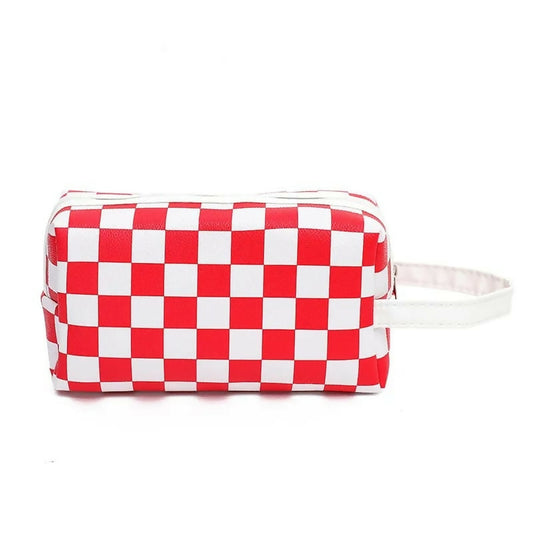 Women-Waterproof-PU-Leather-Cosmetic-Storage-Bags-Chess-SA2405-115-Apricot-1075