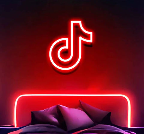 Tiktok Logo Neon Sign - Neon Light