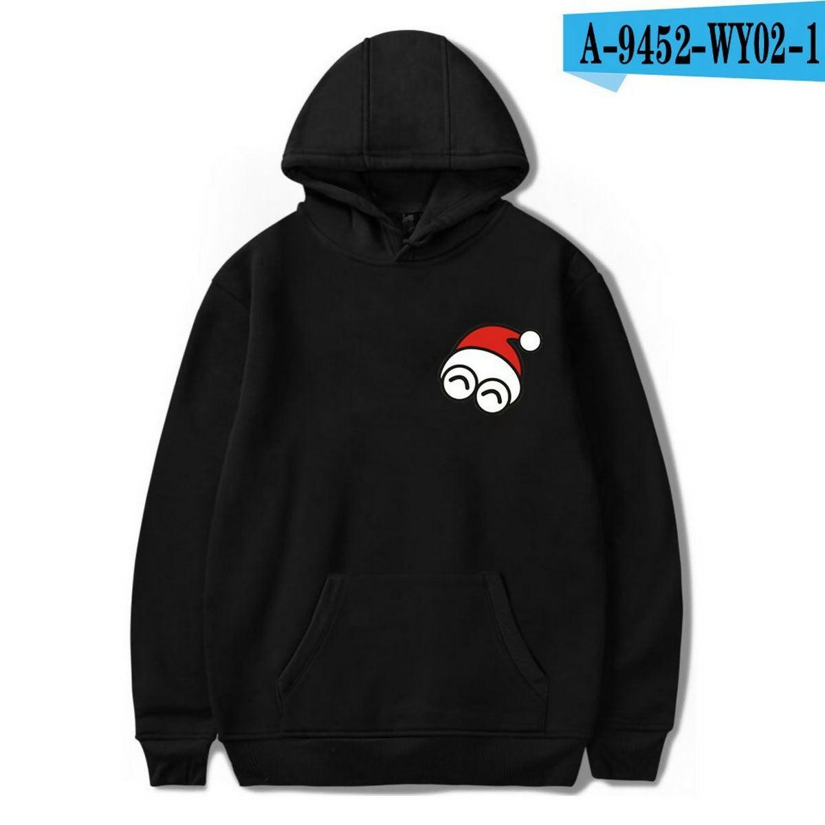 Khanani's Cute christmas printed pullover hooded hoodies for christmas men women - ValueBox