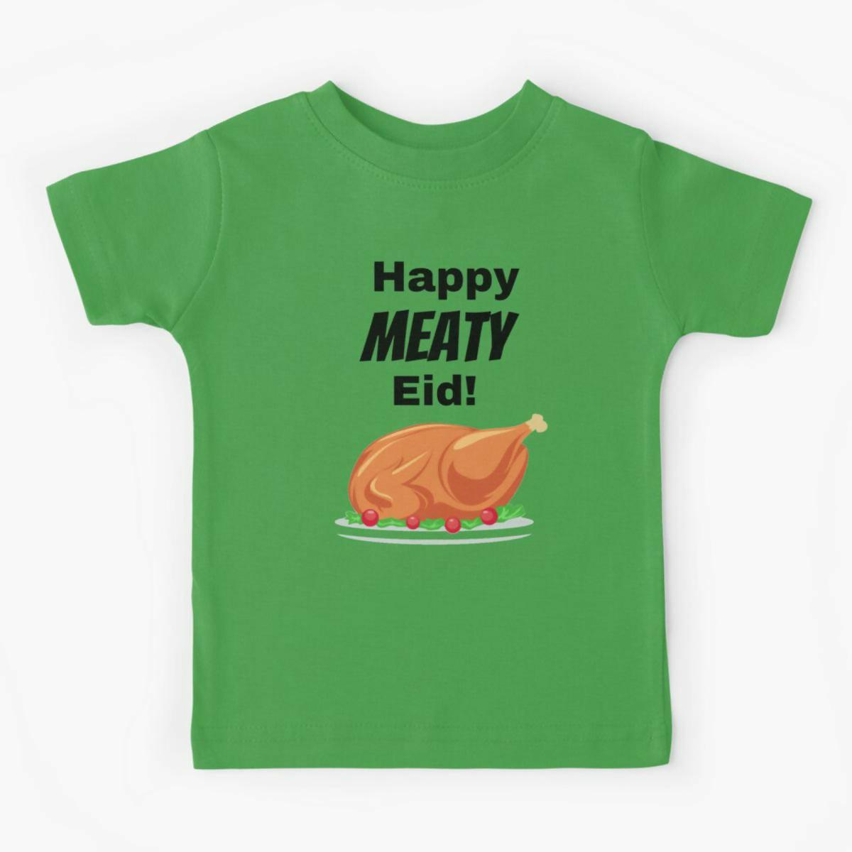 badgeKhanani's Meaty Bakra Eid maubrak Cool tshirts for kids - ValueBox