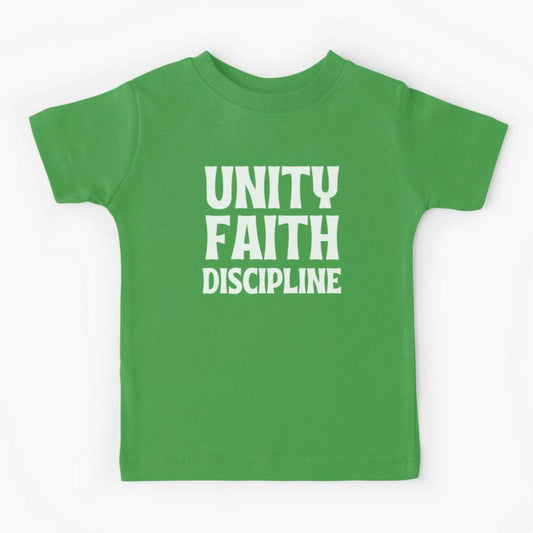 Khanani's Unity Faith Discipline 14 Augus Pakistan Day tshirts for kids
