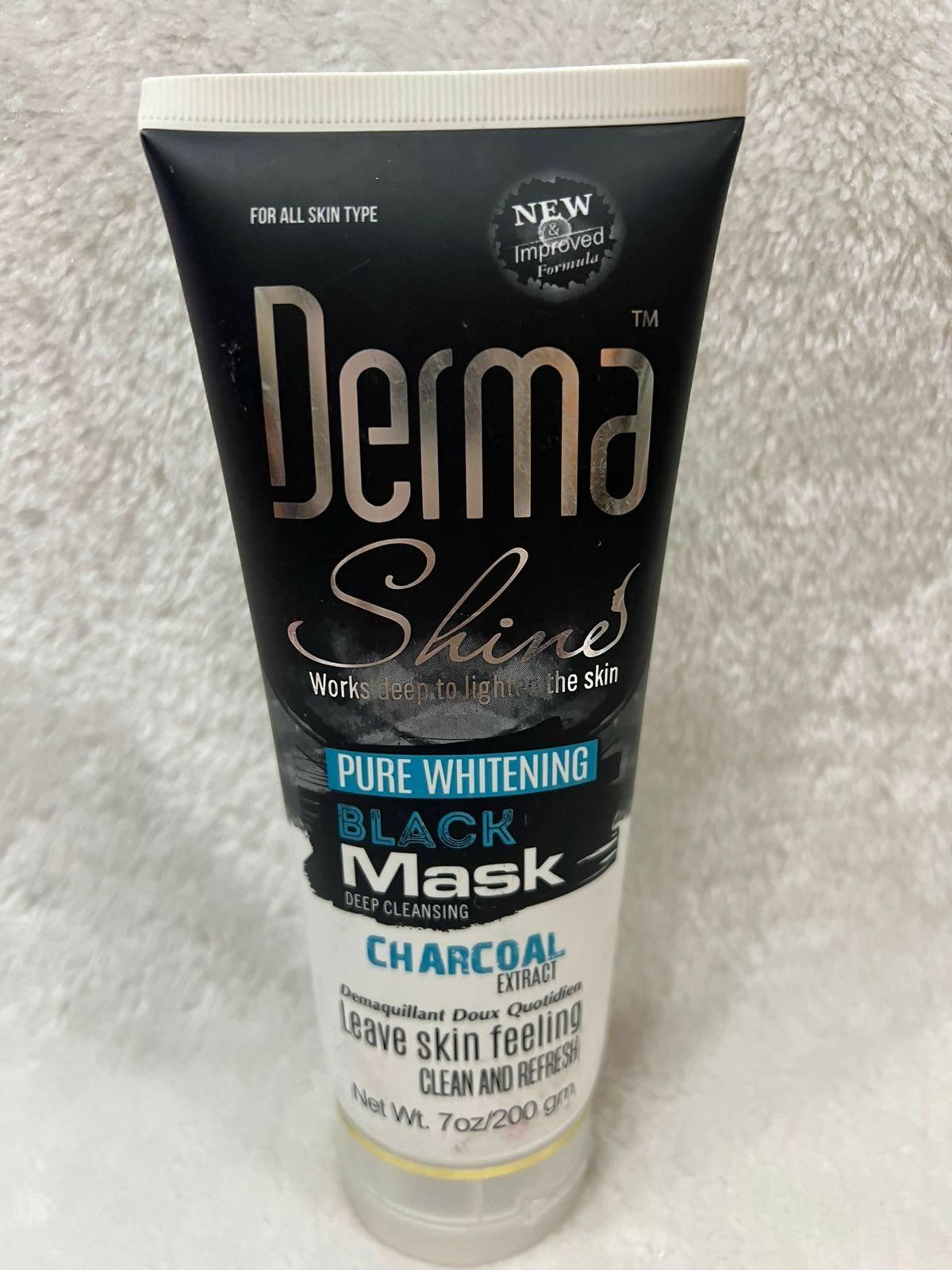 Derma Shine Charcoal Mask 200gm - ValueBox