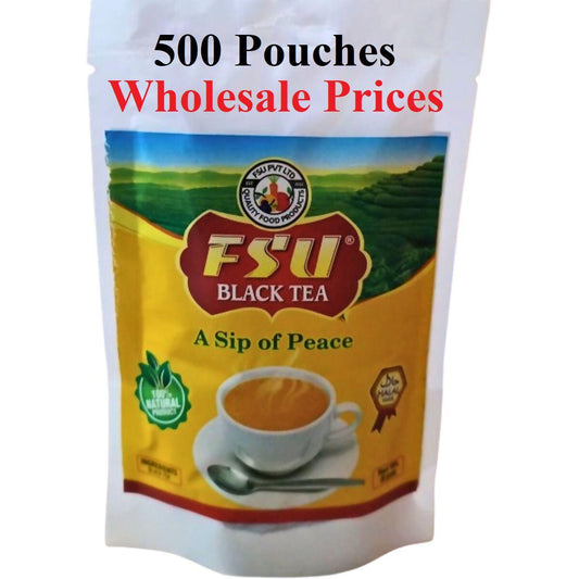 FSU Black Tea (50 Grams 500 Pouches Wholesale Price)