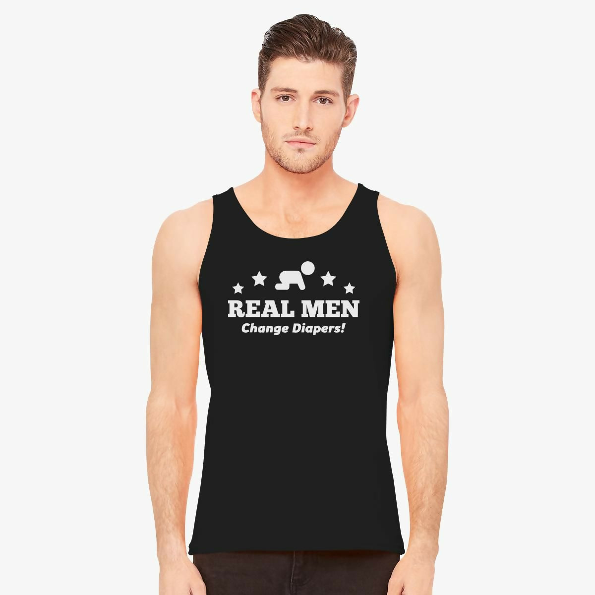 KHANANI'S REAL MEN CHANGE COTTON TANK TOPS FOR MEN - ValueBox