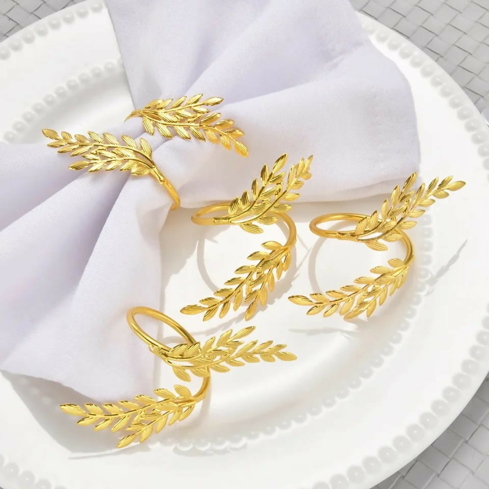 Napkin-Holder-Rings-Wheat-leaves-Golden-Apricot-6648