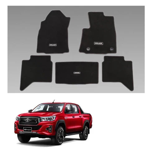 These Toyota Fortuner Carpet Mats are an excellent investment for your vehicle's interior. They provide superior protection against dirt, debris, and spills, ensuring that your car's interior remains clean and well-maintained. The mats are made from high-