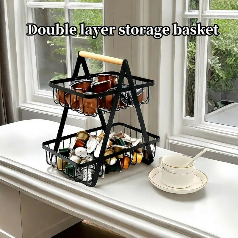 2-Tier-Metalic-Multi-Purpose-Storage-Basket-Black-5322-Apricot-808