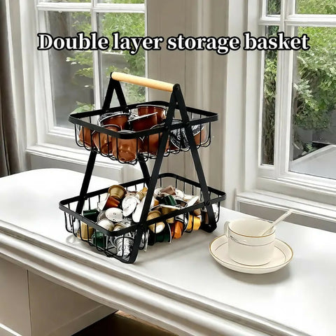 2-Tier-Metalic-Multi-Purpose-Storage-Basket-Black-5322-Apricot-808