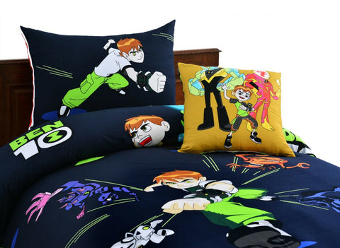 Digital-Printed-Junior-Single-Bed-Sheet-Ben10-Apricot-9614