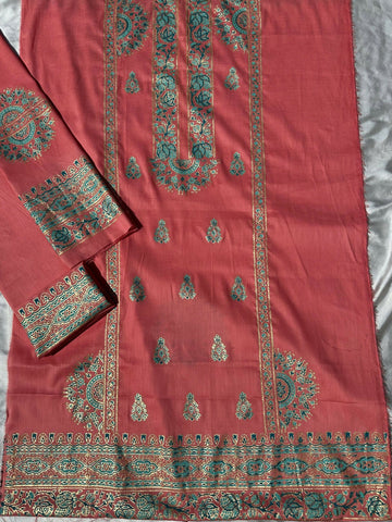 Coral Ayleen – Lawn Block Print Unstitched 2 Pc Set