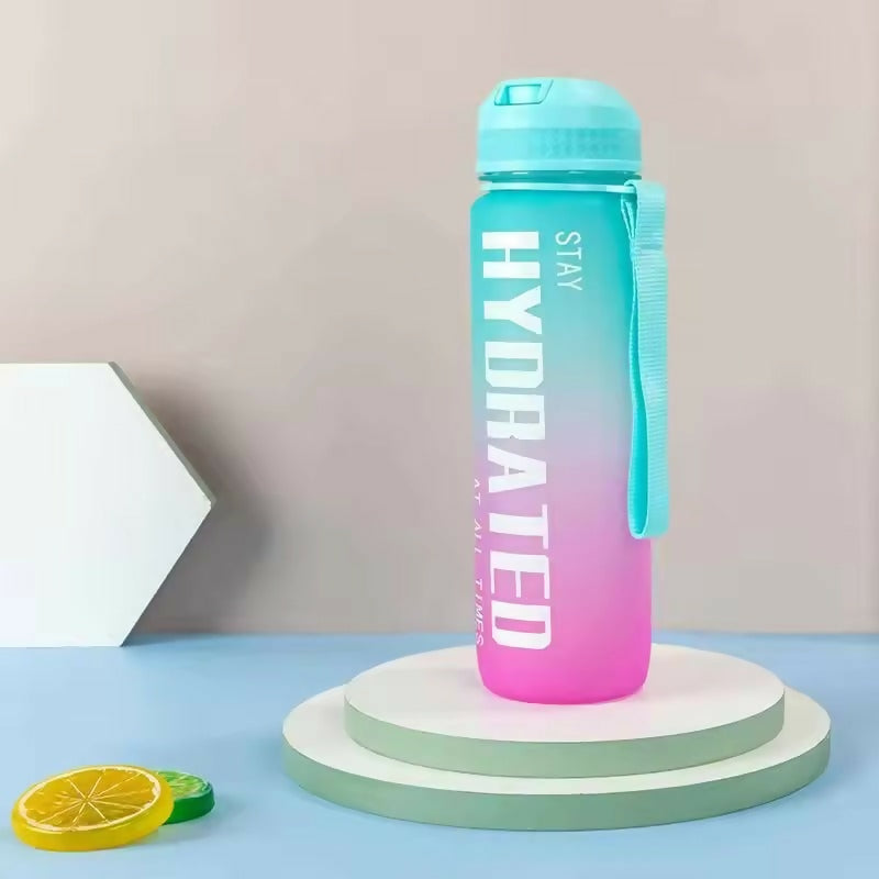 Motivational-Water-Bottle-with-Time-Marker-BPA-5604-Free-Aqua-Apricot-9005