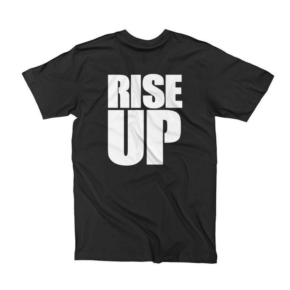 badgeRise up t shirt men, Mens Workout shirt - ValueBox