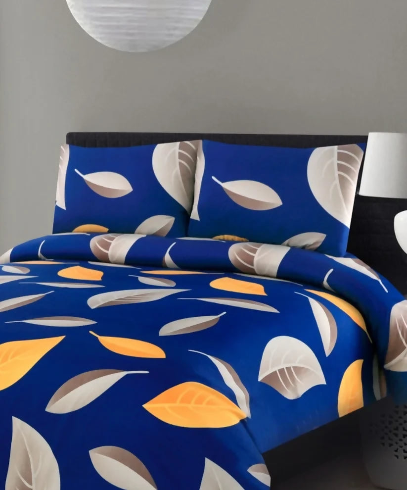 Bed-Sheet-Single-Blue-Oasis-Apricot-2217