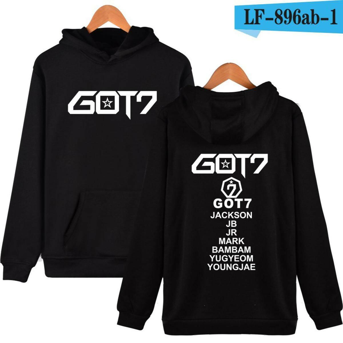 Khanani's GOT7 Casual Street Style hoodies pullover fleece hoodie for men - ValueBox