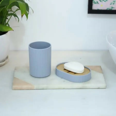 4-PCs-Wooden-Lid-Bath-Accessories-Set-2591-Grey-Lines-Apricot-1453