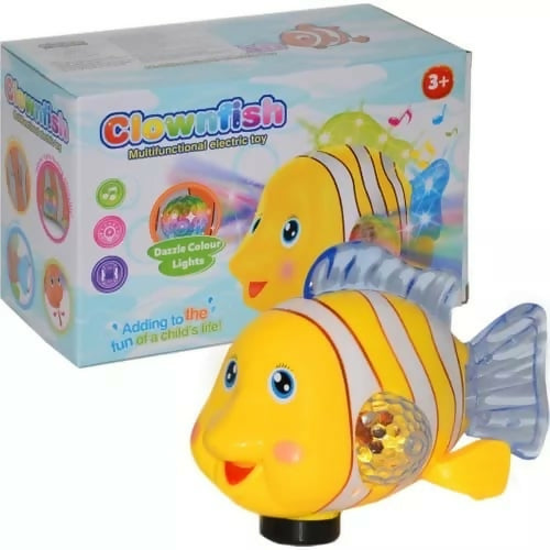 Battery Operated Clown Fish with Lights and Sound