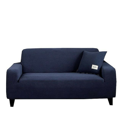 Fitted Micro Mesh Sofa Cover (Blue Color) - ValueBox