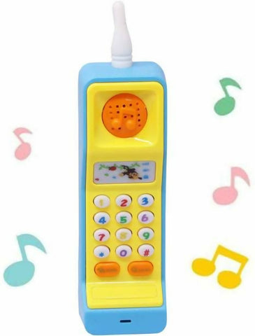 Musical Mobile Phone Toy Cellphone Telephone Educational Learning Toys with Lights and Sound Toys for Babies Kids Musical Toys