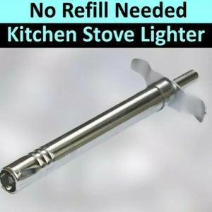 Lighter for Gas Stove Metallic Kitchen Lighter for Ignition with Spark - ValueBox