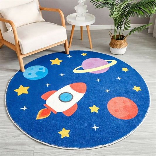 Living-Room-Rug-150-CM-Round-Universe-4653-Apricot-2238