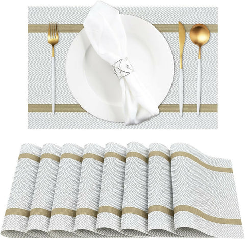 PVC-Table-Place-Mats-Beige-Weaves-Apricot-4949