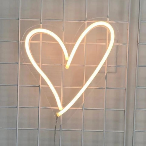 Heart Neon Sign