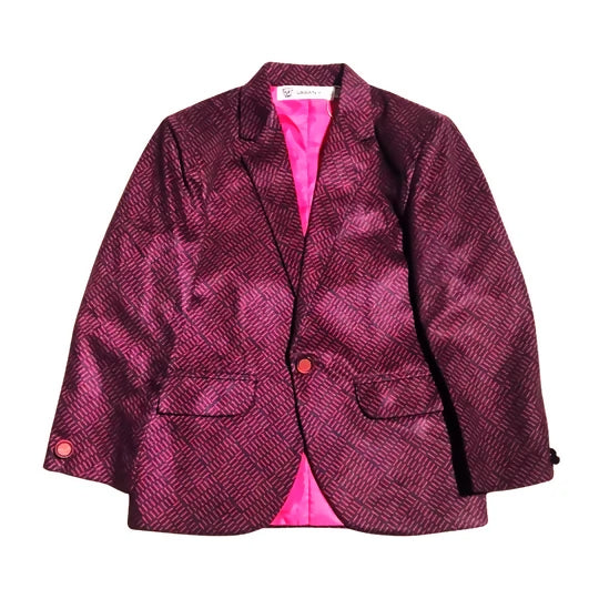 Maroon Boys' Coat