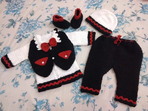 CODE:01 Handmade Baby Dress (6 Piece Set)