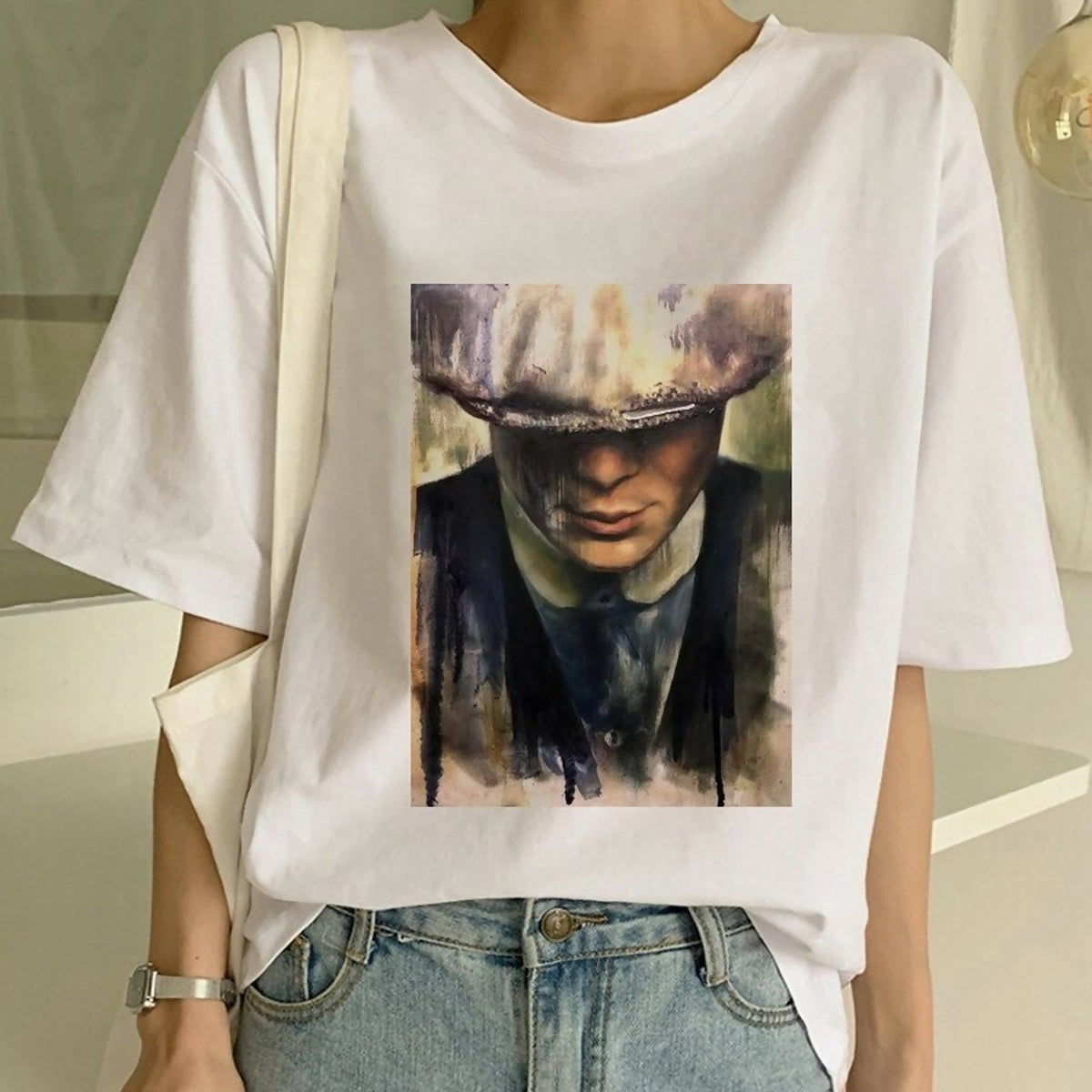 Khanani's Peaky blinders cotton o neck women t shirts - ValueBox