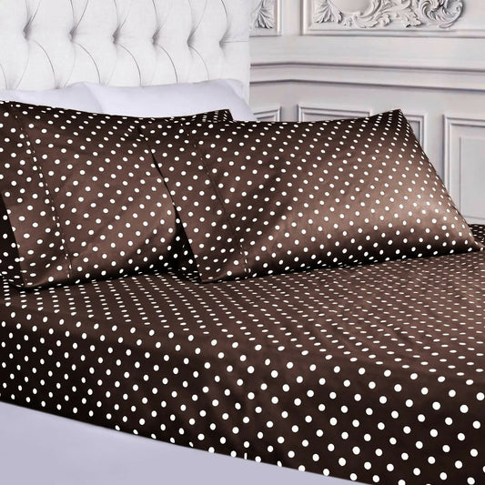 Fitted-Bed-Sheet-Brown-Polka-Apricot-1194