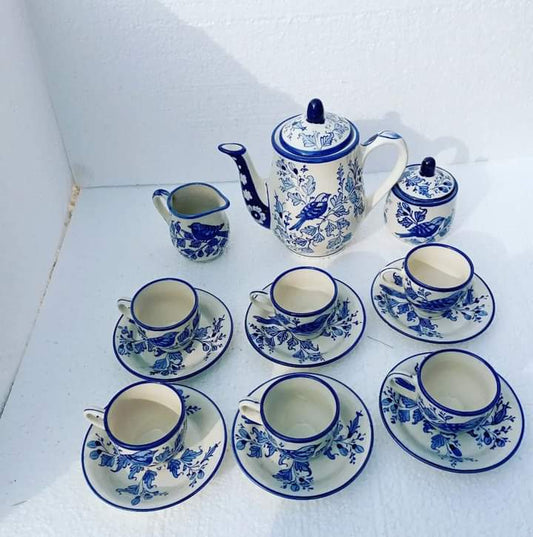 Blue Pottery Tea Set p4