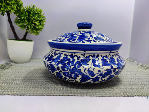 Blue Felicity Handi with Lid