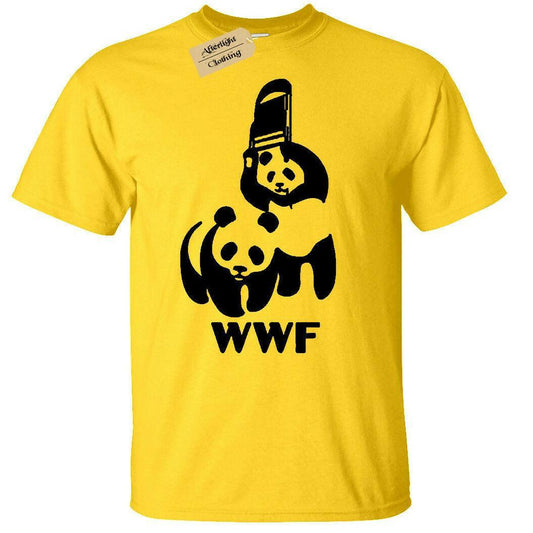 WRESTLING PANDA T Shirt Mens Wrestling Tee Top WWE RAW Funny Smackdown - ValueBox