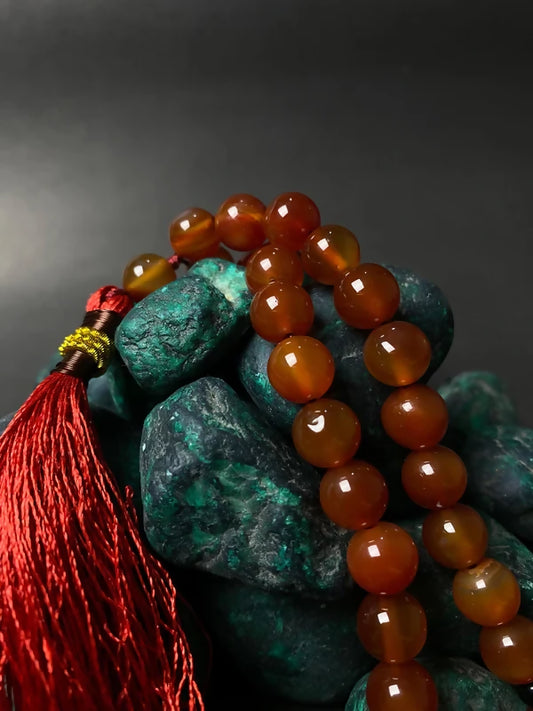 100% Yamni Aqeeq stone (33beads tasbih)