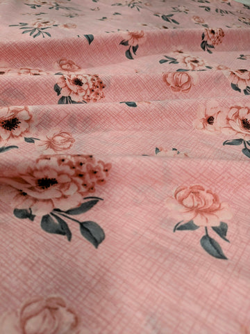 Bliss Bouquet Double Bedsheet - Db222