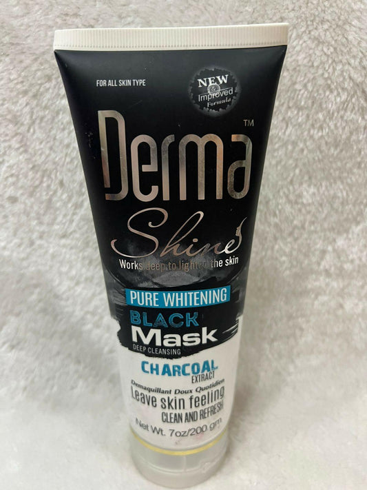 Derma shine black mask