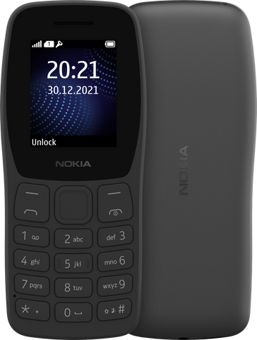 Nokia 105 Plus 2023 Dual Sim 1 Year official Brand warranty