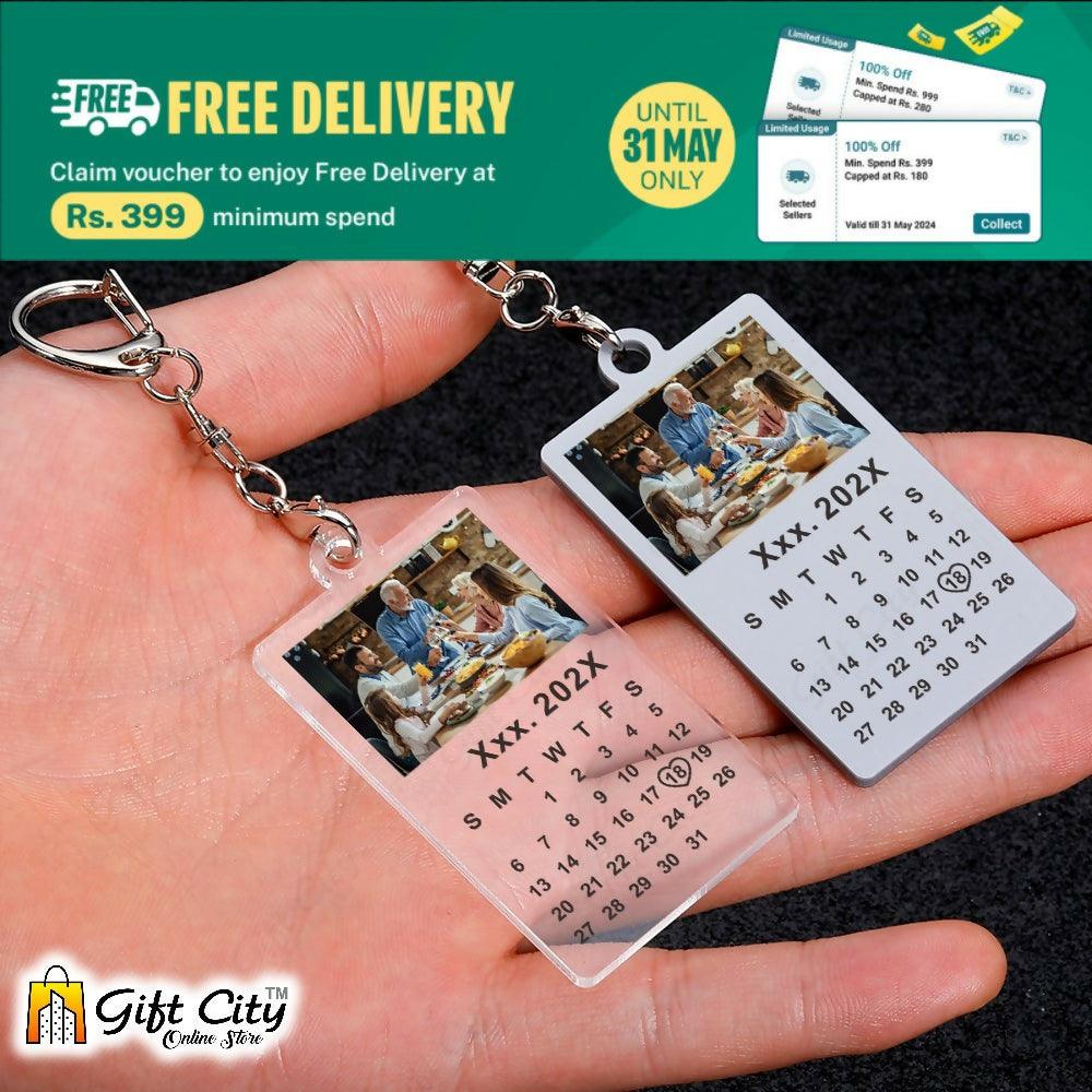 badgeCustomized Photo Keychain Acrylic Car Keychain – Gift City - ValueBox