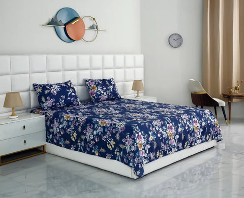 3-PCs-Double-Bed-Sheet-Aster-Apricot-9606