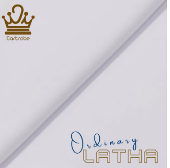 Pure White Ordinary Latha Men Unstitched Suit / Shalwar Kameez / Kamiz Shalwar / Kurta Pajama Unstitched Fabric - ValueBox