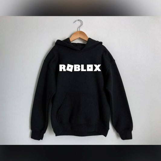 Khanani's Roblox gamer printed pullover long sleeves kids hoddies - ValueBox