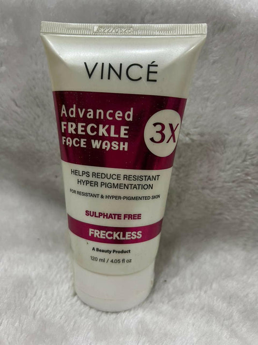 Vince Advanced Freckle Face Wash 120ml