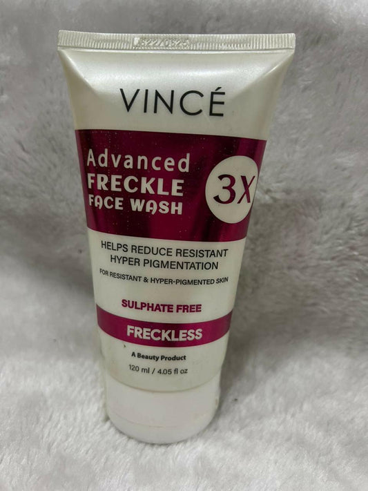 Vince Advanced Freckle Face Wash 120ml - ValueBox