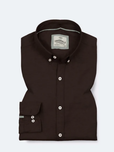 Chocolate Plum Oxford Shirt